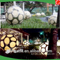 Modern Arts Crafts Stainless Steel Balls with Fibreglass Sculpture for Light Decoration and Plaza Oranment